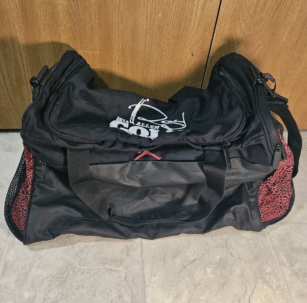 Jordan Ray Allen Golf Tournament Ray of Hope Foundation Duffel Bag Elephant Prin